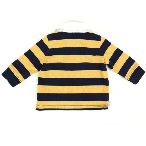 JANIE & JACK long sleeve polo, boy's size 3-6M - Picture 4 of 4